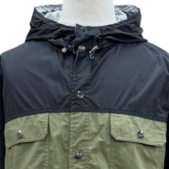 Pristine MONCLER mountain hoodie DONAN Reversible jacket with logo patch. 3
