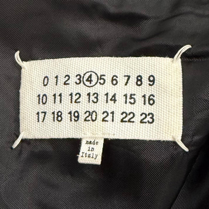 Great Maison Margiela 4 coat Puff Sleeve Satin Oversized polyester 38 S51CU0251