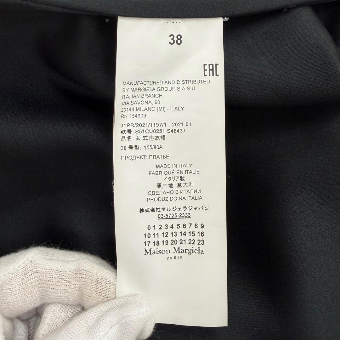 Great Maison Margiela 4 coat Puff Sleeve Satin Oversized polyester 38 S51CU0251