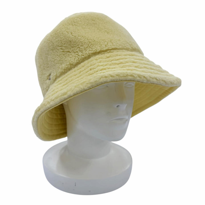 Great Loro Piana hat Zita Reversible Bucket Hat yellow cashmere Women L