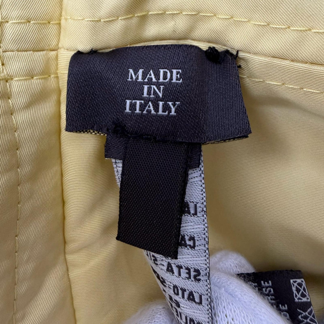 Great Loro Piana hat Zita Reversible Bucket Hat yellow cashmere Women L