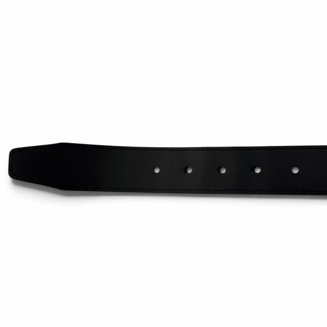Excellent LOUIS VUITTON Belt Pont Neuf 35MM Damier Grafitte black