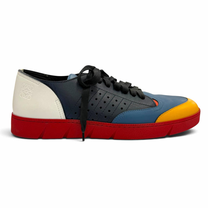 Excellent LOEWE Low cut sneakers multicolor leather mens 43 581511