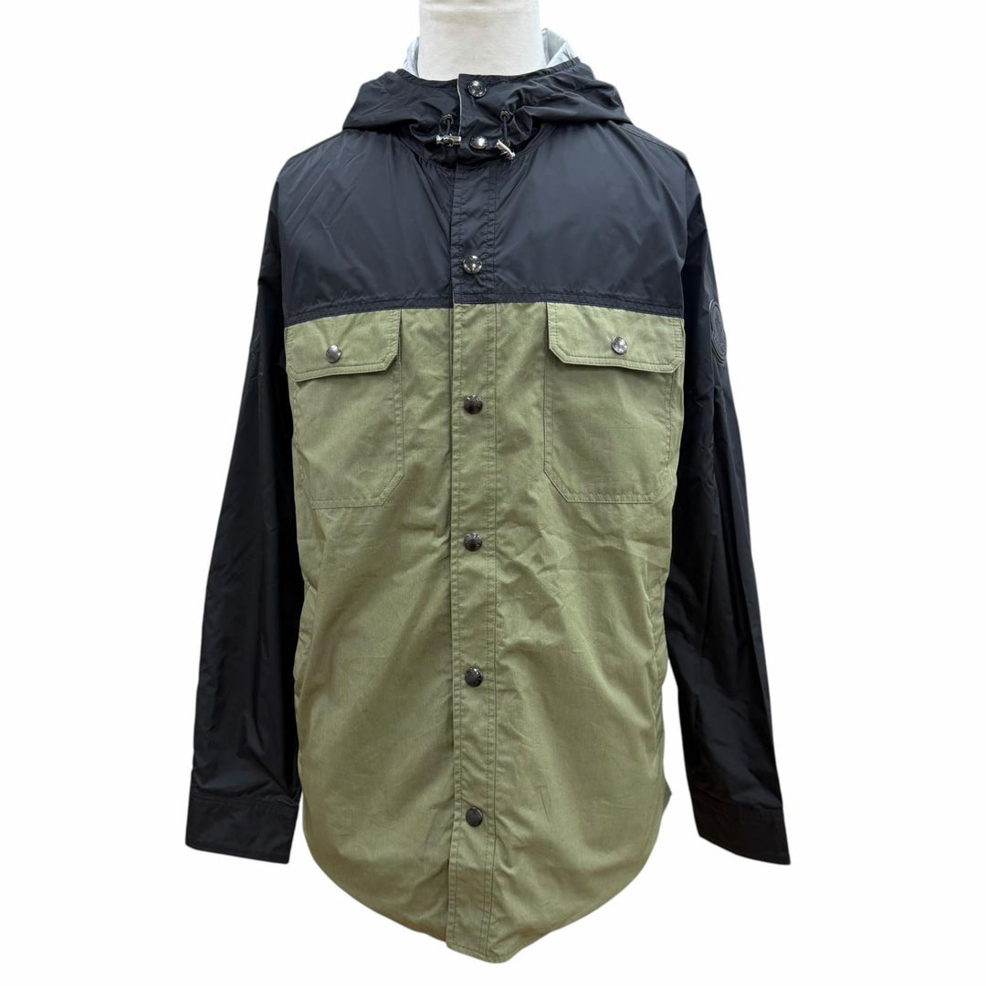 Pristine MONCLER mountain hoodie DONAN khaki cotton mens 2