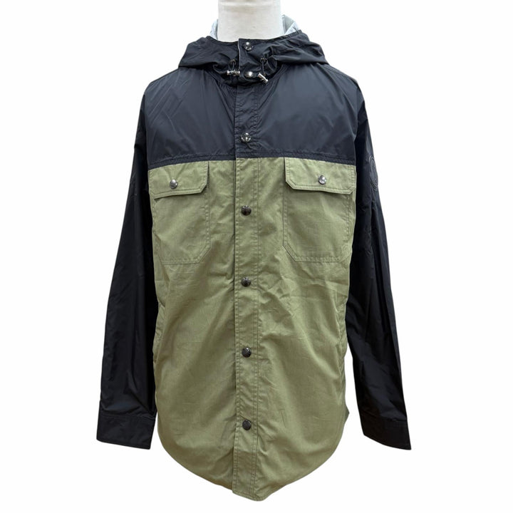 Pristine MONCLER mountain hoodie DONAN khaki cotton mens 2