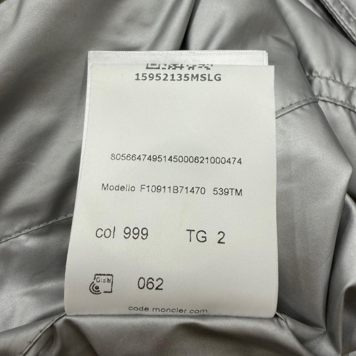 Pristine MONCLER mountain hoodie DONAN khaki cotton mens 2