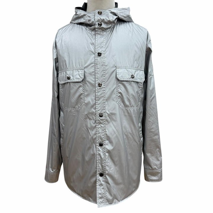 Pristine MONCLER mountain hoodie DONAN khaki cotton mens 2