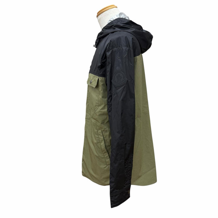 Pristine MONCLER mountain hoodie DONAN khaki cotton mens 2