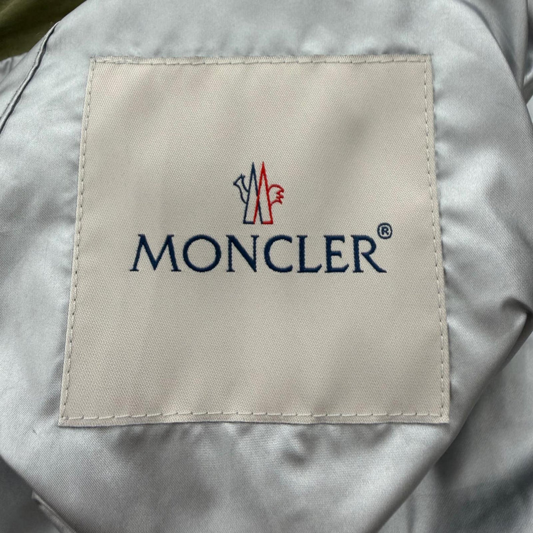 Pristine MONCLER mountain hoodie DONAN khaki cotton mens 2