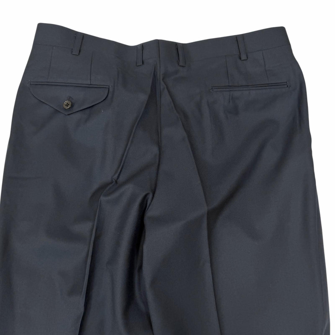 Excellent Burberrys suit PRESTIGE COLLECTION Double Navy system