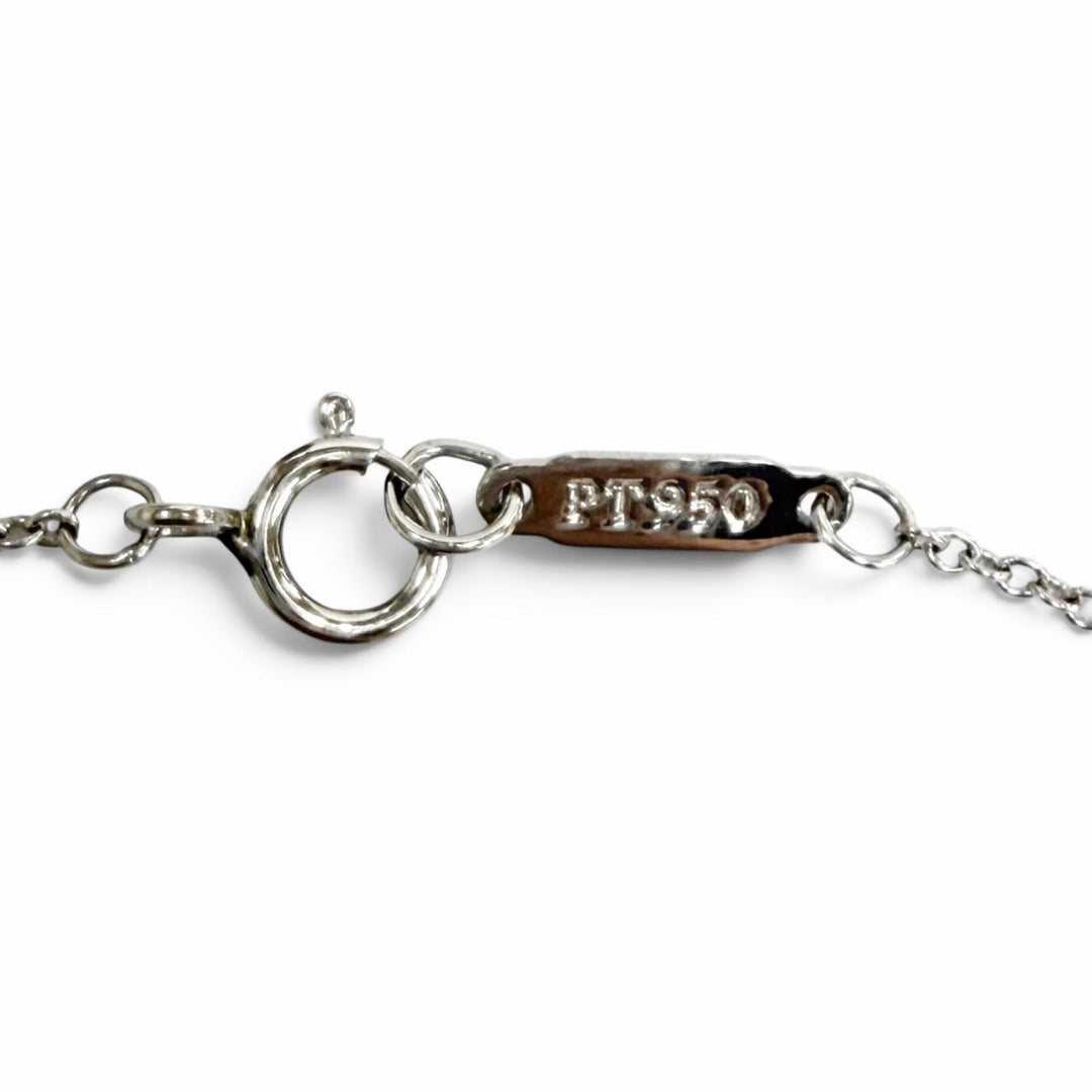 Excellent TIFFANY&Co. Necklace Horseshoe Silver PT950 Women