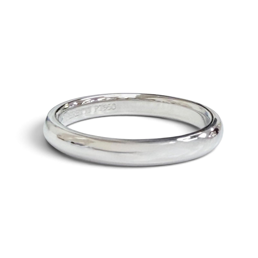 Excellent TIFFANY&Co. Ring ring Stacking band ring Platinum PT950 Women