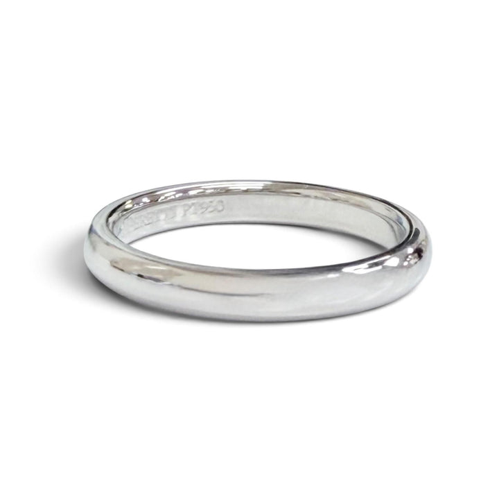 Excellent TIFFANY&Co. Ring ring Stacking band ring Platinum PT950 Women