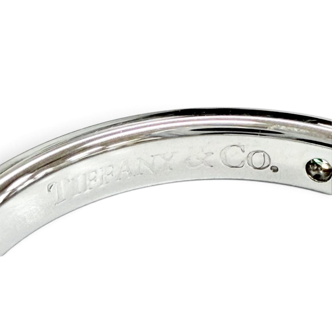 Excellent TIFFANY&Co. Ring ring Stacking band ring Platinum PT950 Women