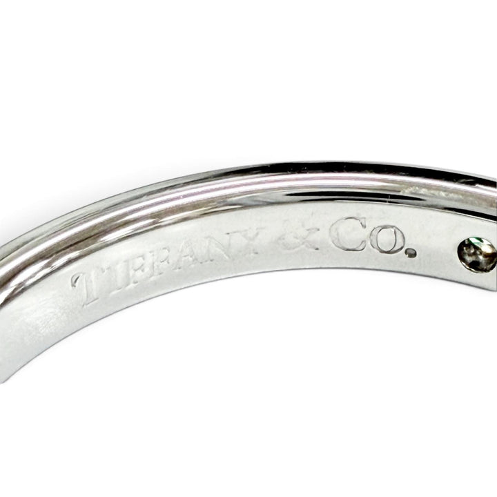 Excellent TIFFANY&Co. Ring ring Stacking band ring Platinum PT950 Women