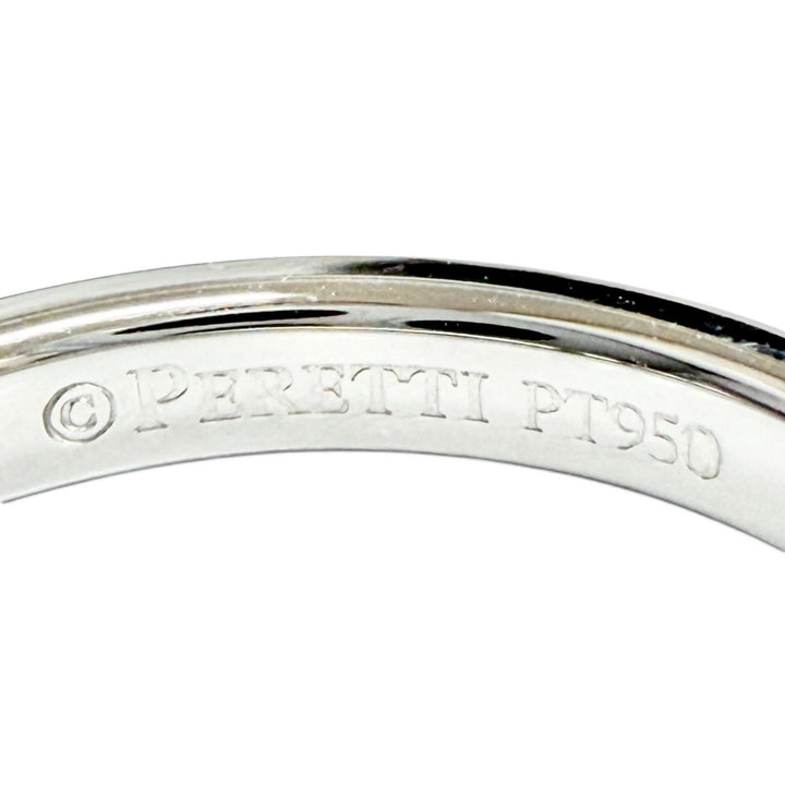 Excellent TIFFANY&Co. Ring ring Stacking band ring Platinum PT950 Women