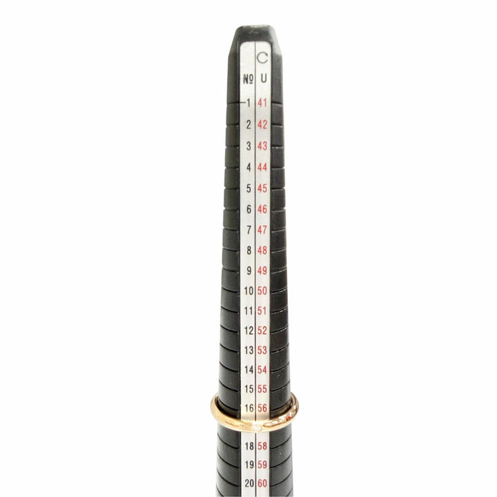 Excellent TIFFANY&Co. Ring ring Stacking band ring Ring with 1 diamond, 750 (PG)