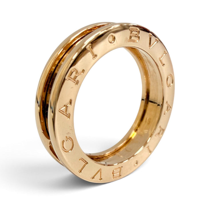 Excellent BVLGARI Ring ring B.zero1 1 band ring 750 PG Pink gold 750 Women