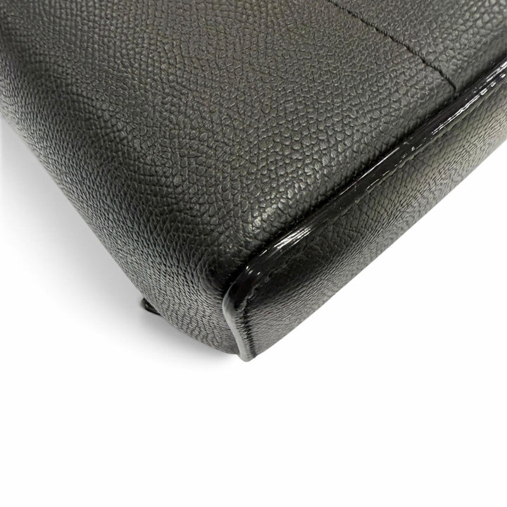 Excellent Valextra Sling bag black Calfskin Leather mens