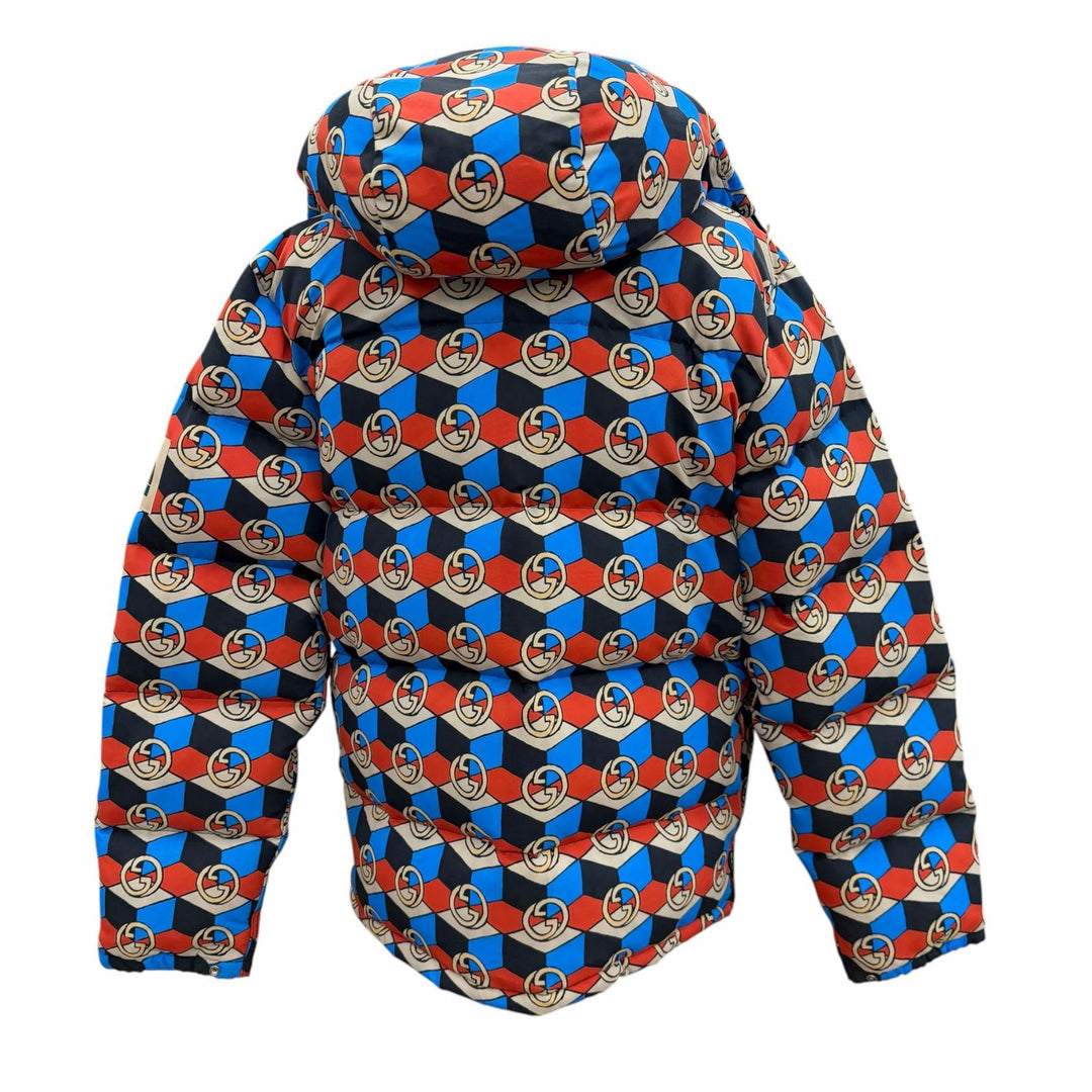 Excellent GUCCI THE NORTH FACE Down jacket multicolor mens M 648862