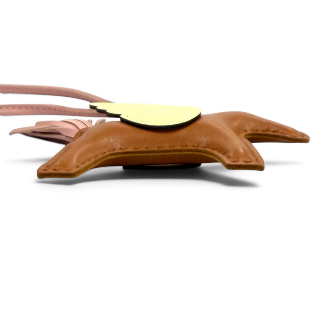 Excellent HERMES Bag charm Rodeo Charm Pegasus PM leather Women