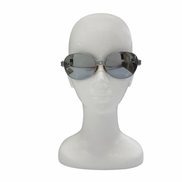 Excellent JEAN-PAUL GAULTIER sunglasses mirror lens eyewear Silver mens 58-6112