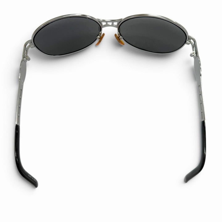 Excellent JEAN-PAUL GAULTIER sunglasses mirror lens eyewear Silver mens 58-6112