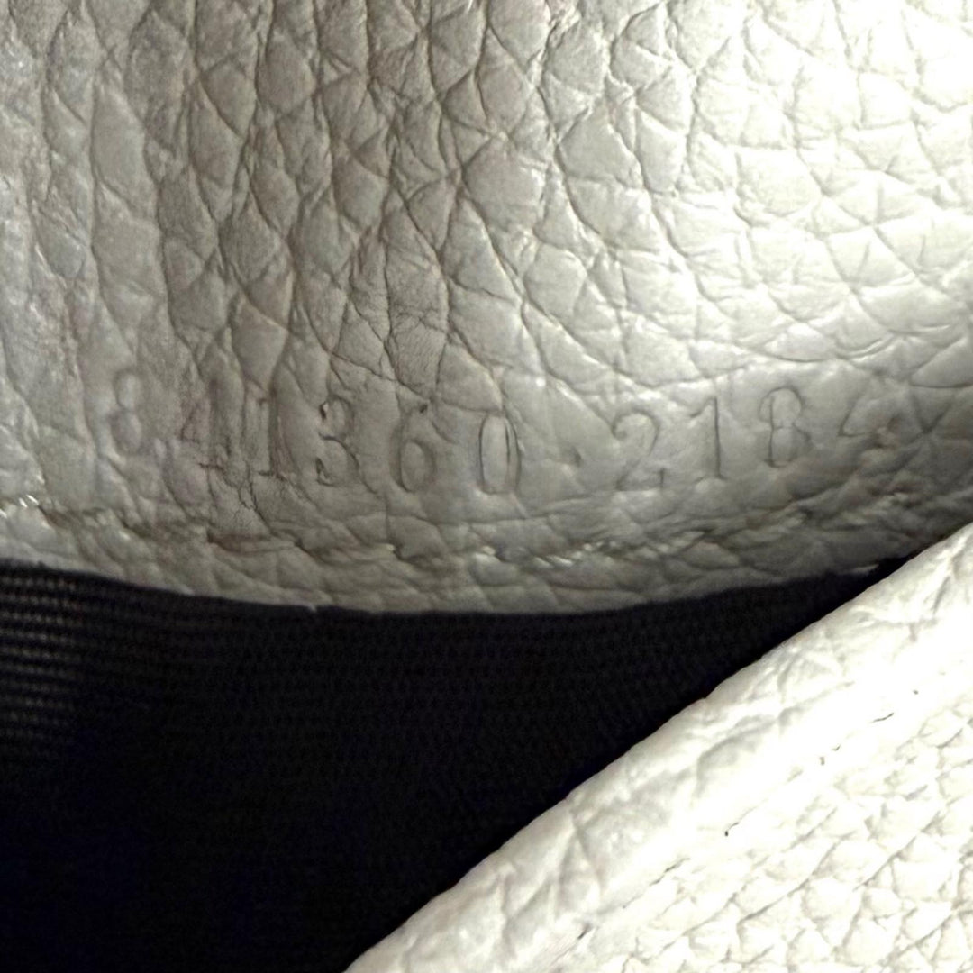 Pristine GUCCI Bifold Wallet Double G Bicolor Small Wallet GG Supreme 841360