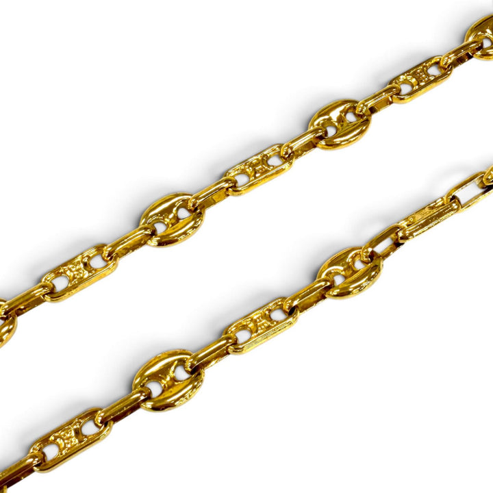 Great CELINE Necklace Triomphe Gold Chain gold Women