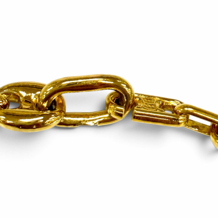 Great CELINE Necklace Triomphe Gold Chain gold Women