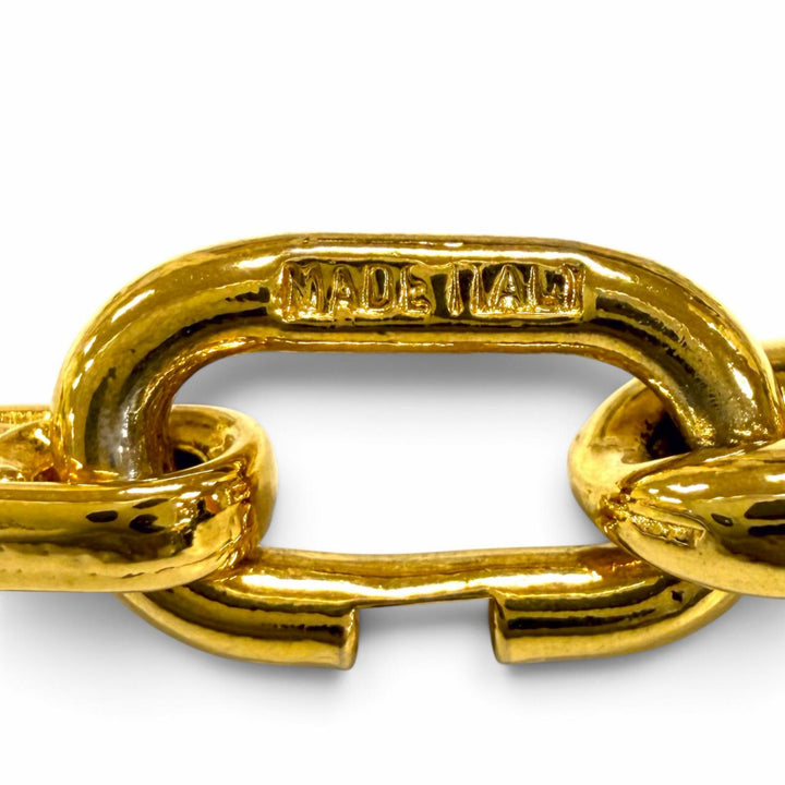 Great CELINE Necklace Triomphe Gold Chain gold Women
