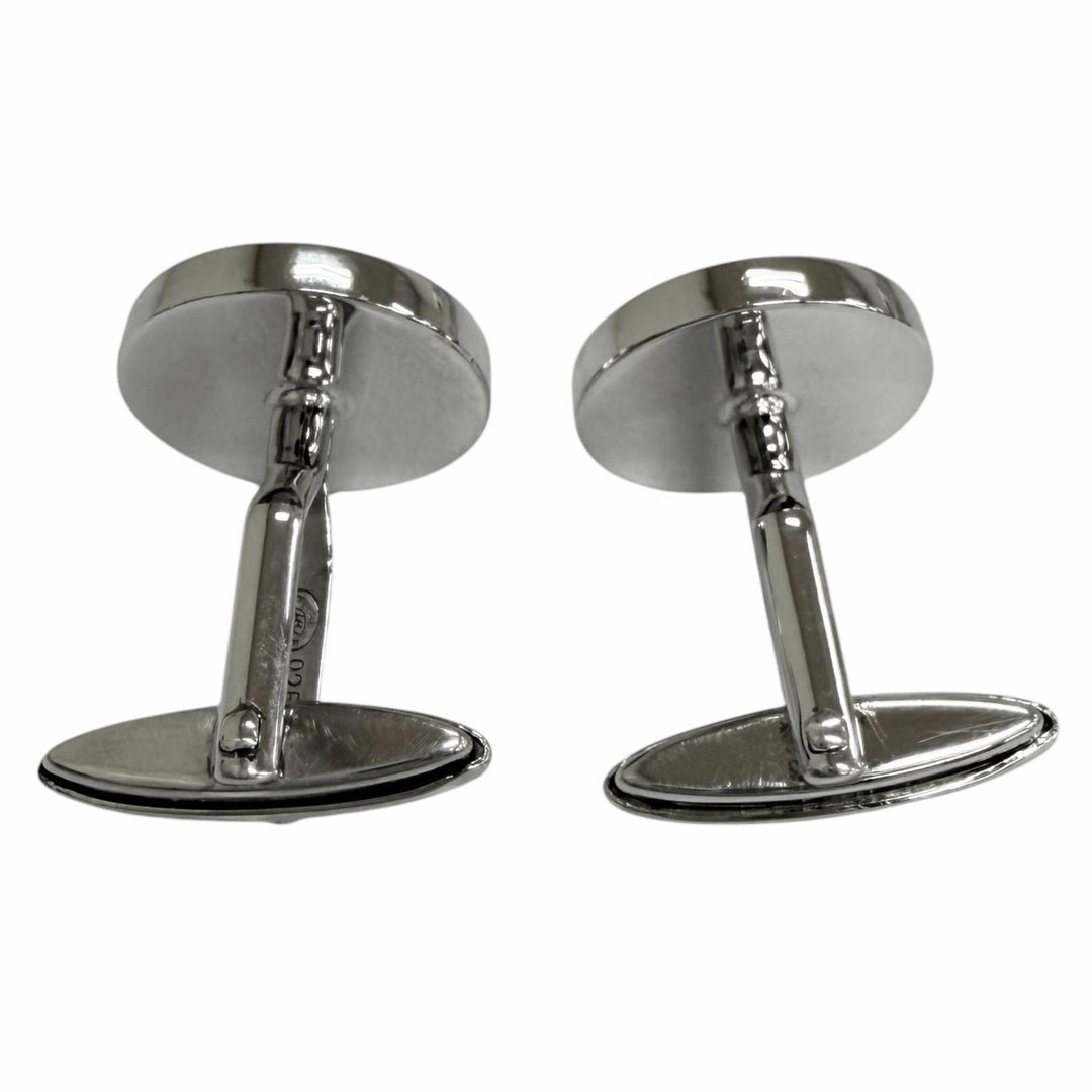 Great Dunhill Cufflinks cufflinks Nek Tie pin set Silver SV925 mens