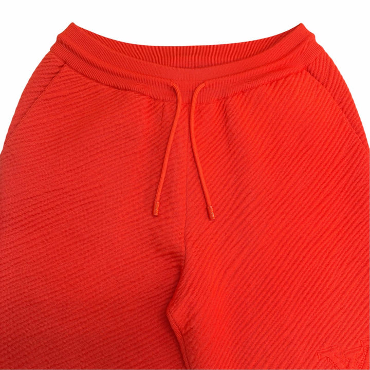 Pristine LOUIS VUITTON Shorts LV logo Red wool mens XL