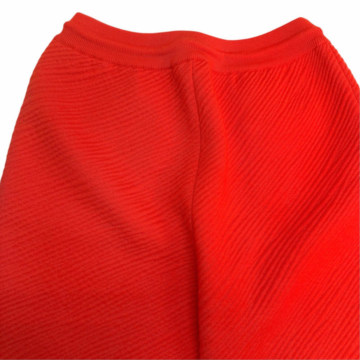 Pristine LOUIS VUITTON Shorts LV logo Red wool mens XL