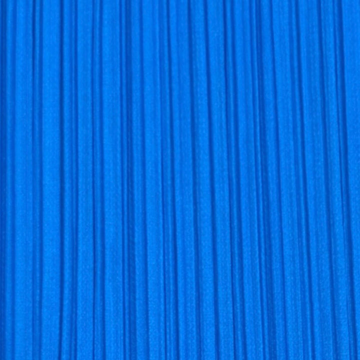 Excellent PLEATS PLEASE Pants Pleated blue polyester Women 2 PP33JF124