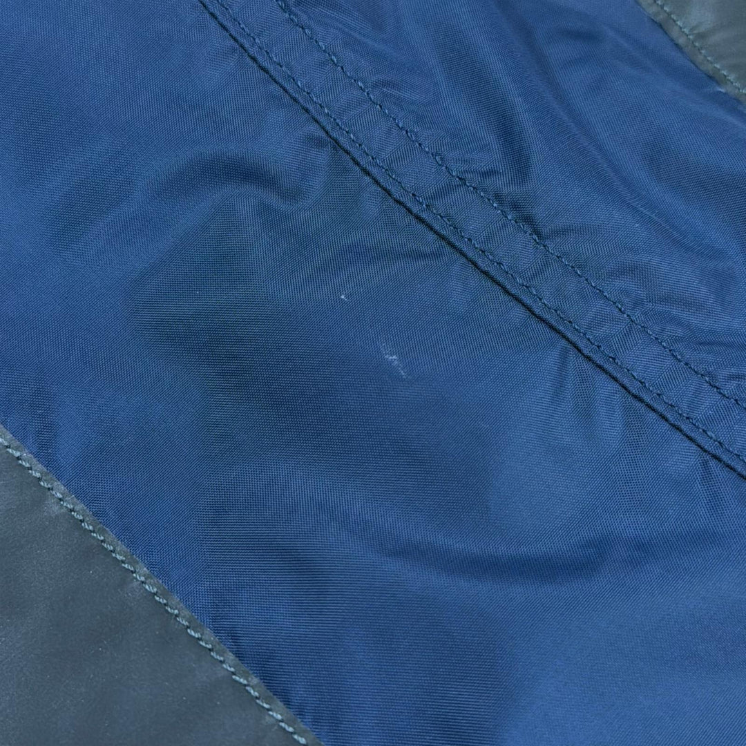 Excellent FUMITO GANRYU coat M-51 Rain Gown Belted Rain Navy Nylon FU7-CO-01