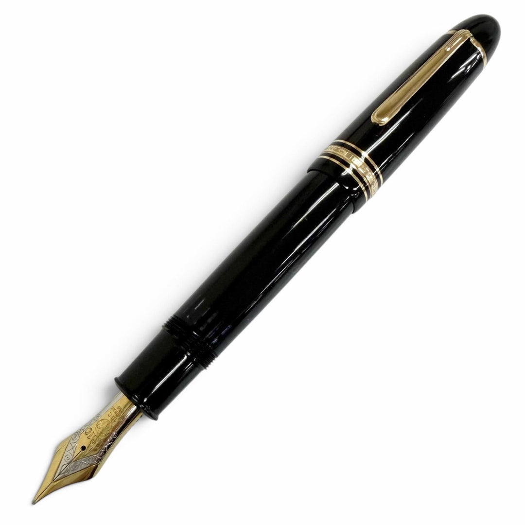 Very Good MONTBLANC fountain pen Meisterstück 149 Cap type black 18K mens