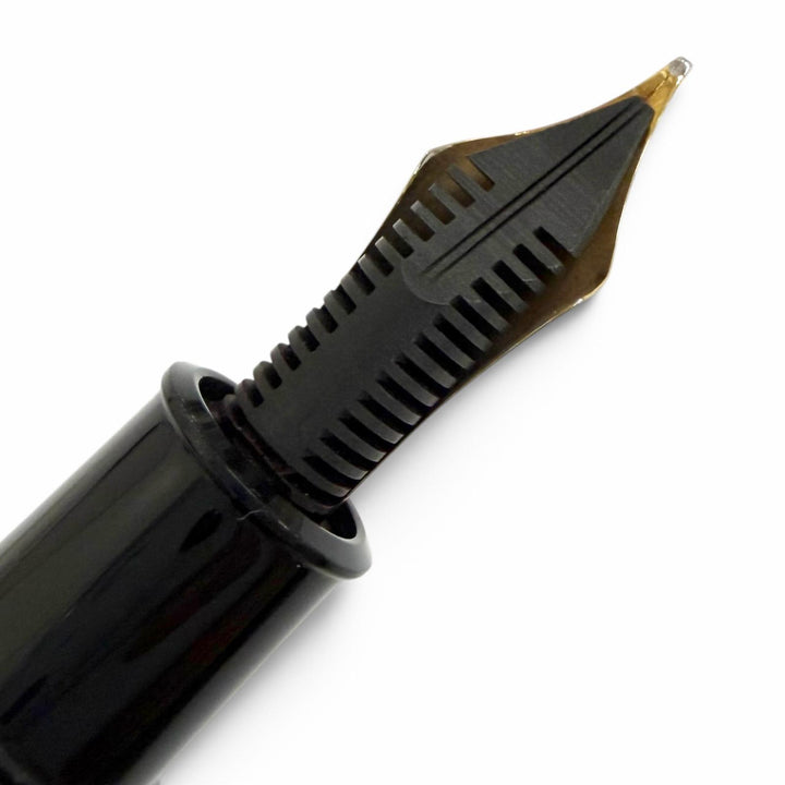 Very Good MONTBLANC fountain pen Meisterstück 149 Cap type black 18K mens