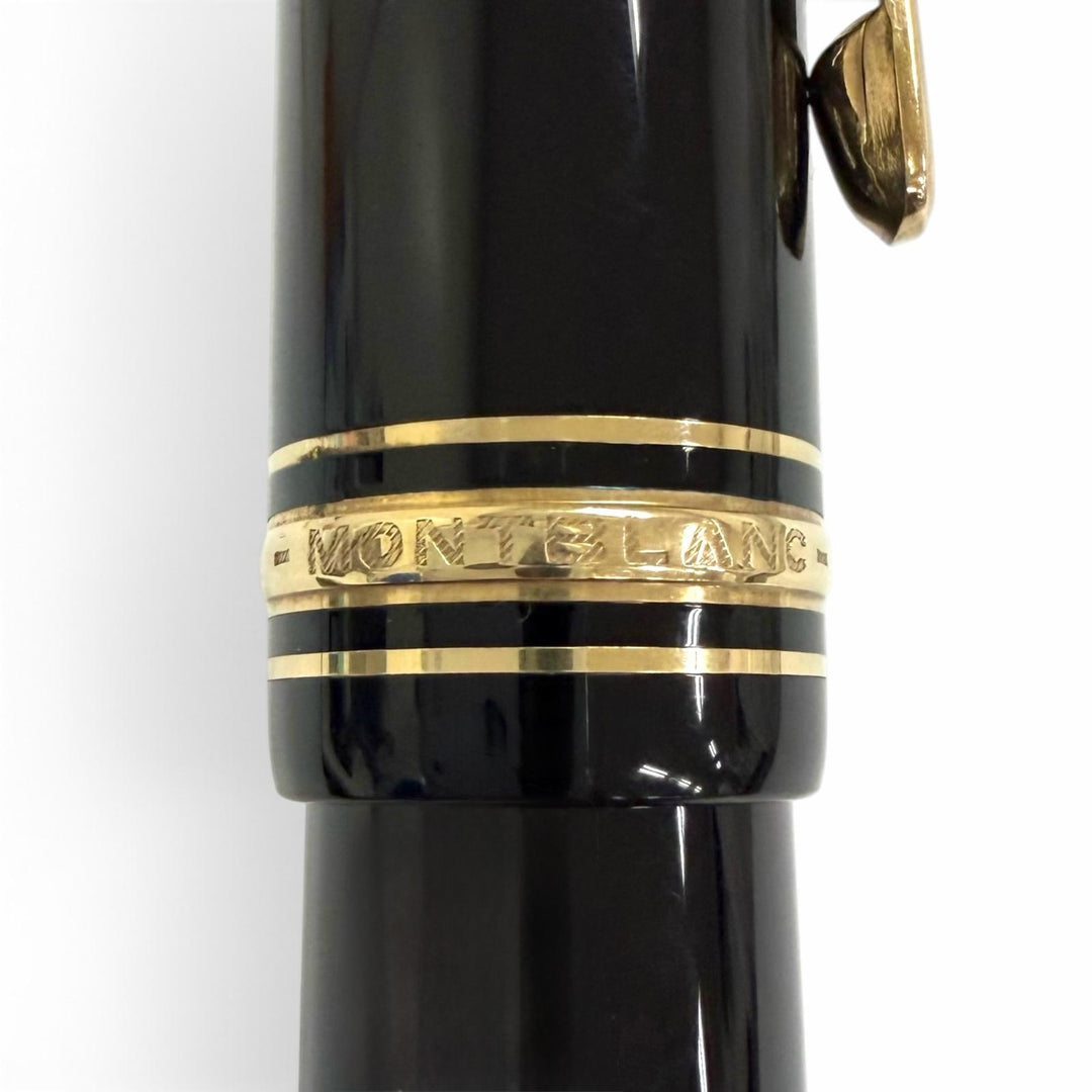 Very Good MONTBLANC fountain pen Meisterstück 149 Cap type black 18K mens