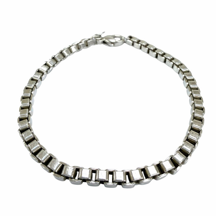 Great TIFFANY&Co. bracelet Venetian Chain Silver 925 Women