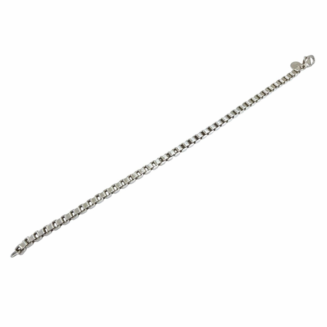 Great TIFFANY&Co. bracelet Venetian Chain Silver 925 Women