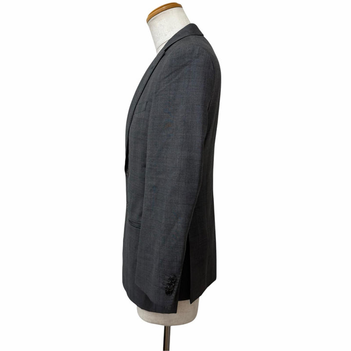 Great GIORGIO ARMANI suit Black Tag WALL STREET Check Pattern