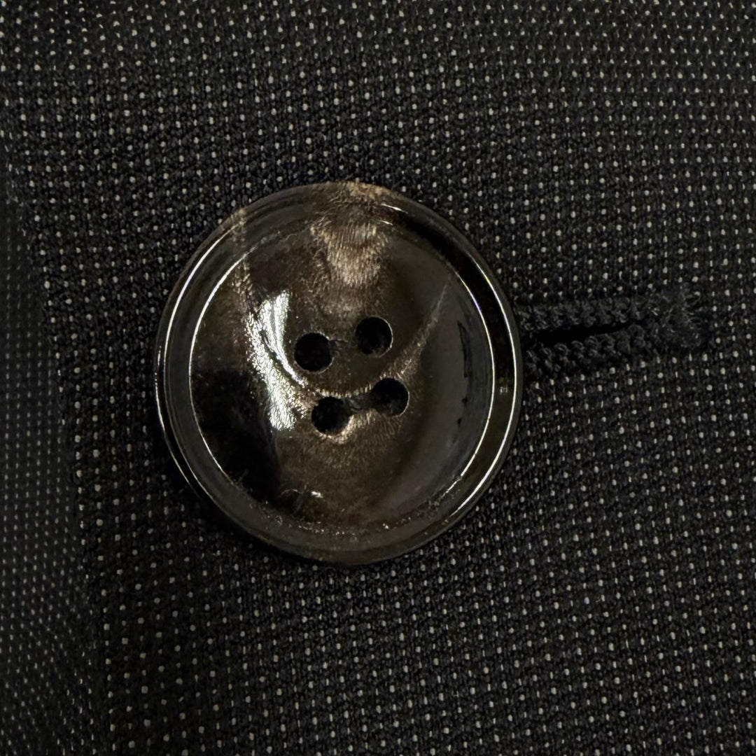 Great GIORGIO ARMANI suit Black Tag SOHO Single black wool mens