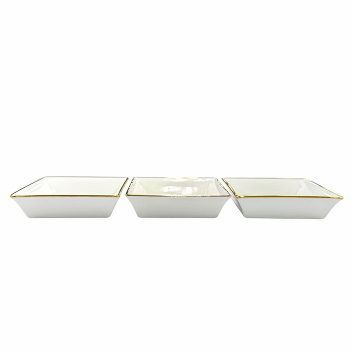 Pristine Cartier dish Trinket Tray 3-Piece Set green Pottery Women
