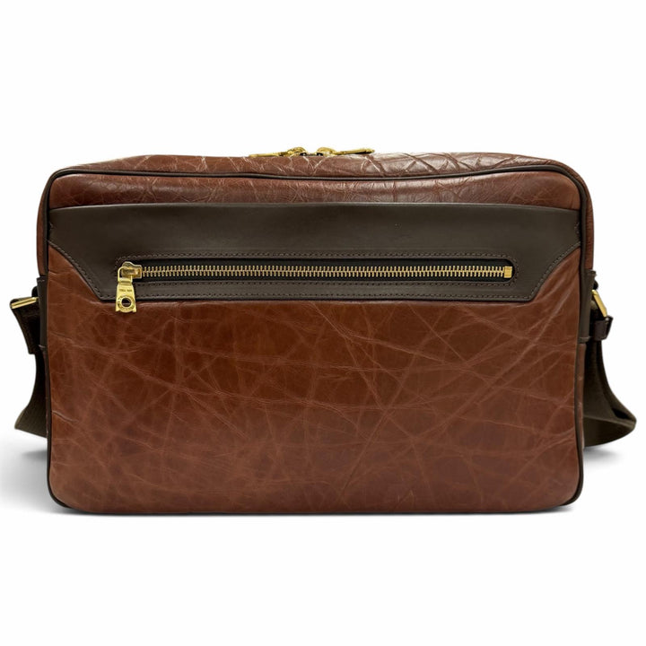 Excellent HUNTING WORLD Shoulder Bag Bordeaux Battling cross mens