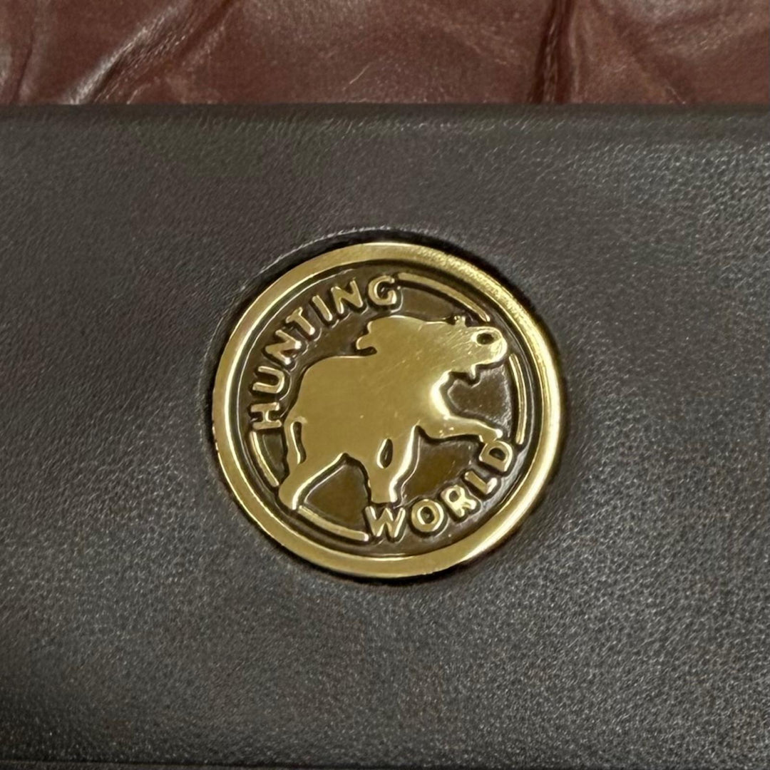 Excellent HUNTING WORLD Shoulder Bag Bordeaux Battling cross mens