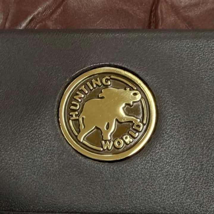 Excellent HUNTING WORLD Shoulder Bag Bordeaux Battling cross mens