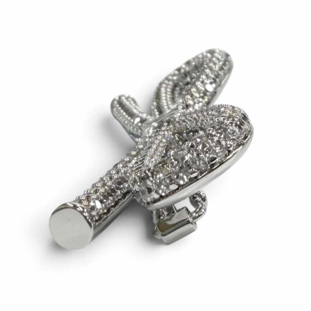 Excellent CELINE hair accessory Silver Women 461GW6BZ
