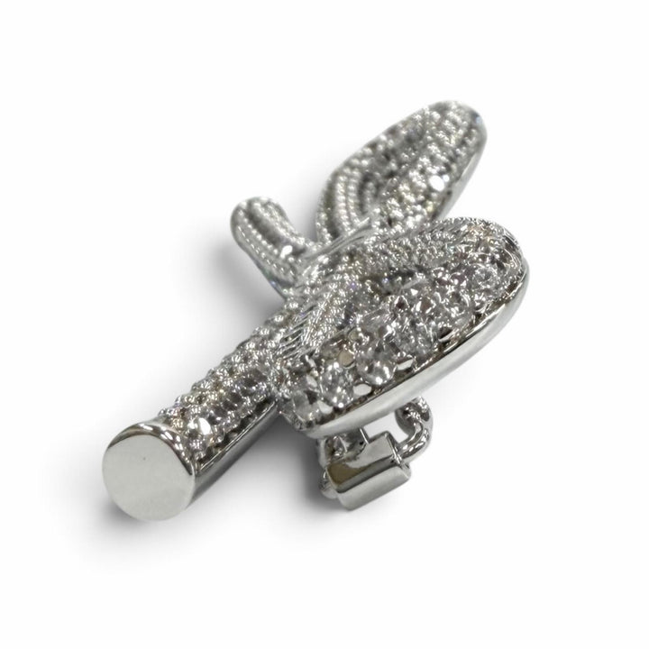 Excellent CELINE hair accessory Silver Women 461GW6BZ