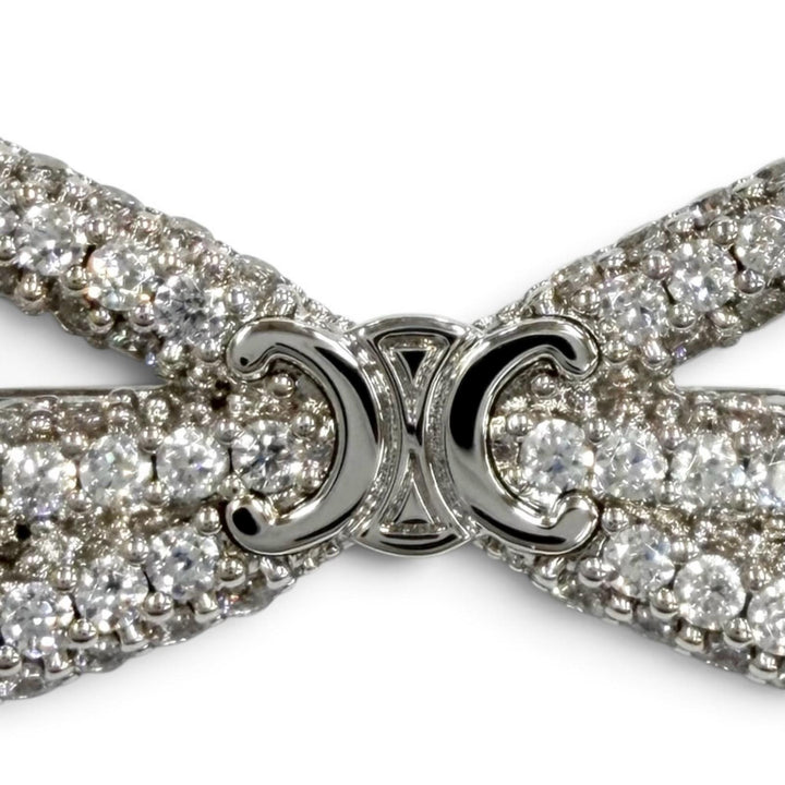 Excellent CELINE hair accessory Silver Women 461GW6BZ